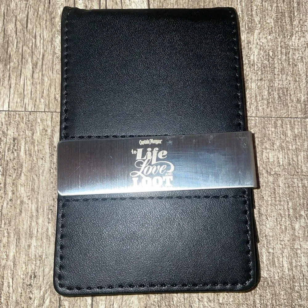 New Captain Morgan Money Clip Wallet